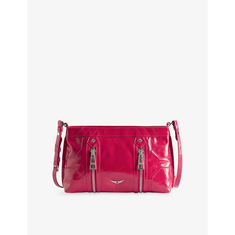 Zadig&Voltaire Sunny Moody Branded Leather Handbag