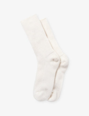 The White Company Ribbed Cashmere Bed Socks