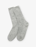 The White Company ribbed cashmere bed socks (British brand)