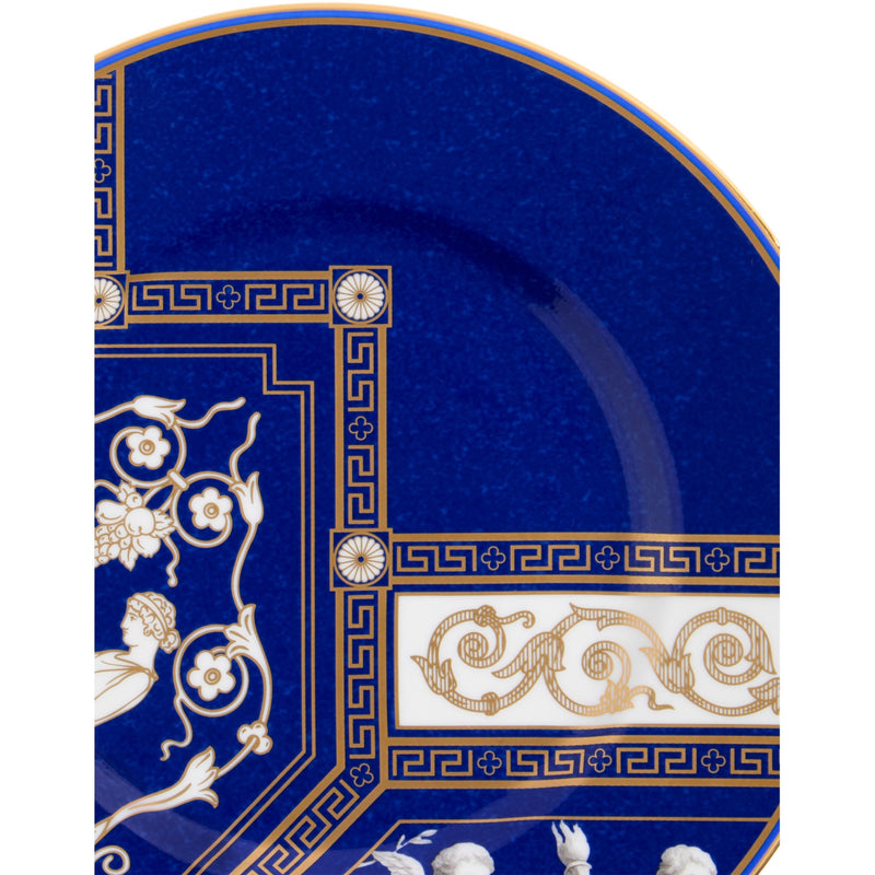 Wedgwood Renaissance Gold patterned bone china plate 22.8cm - British product