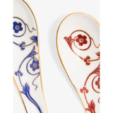 Wedgwood Renaissance bone china bowl and spoon set of two (British brand)