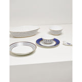 Wedgwood Renaissance bone china bowl and spoon set of two (British brand)