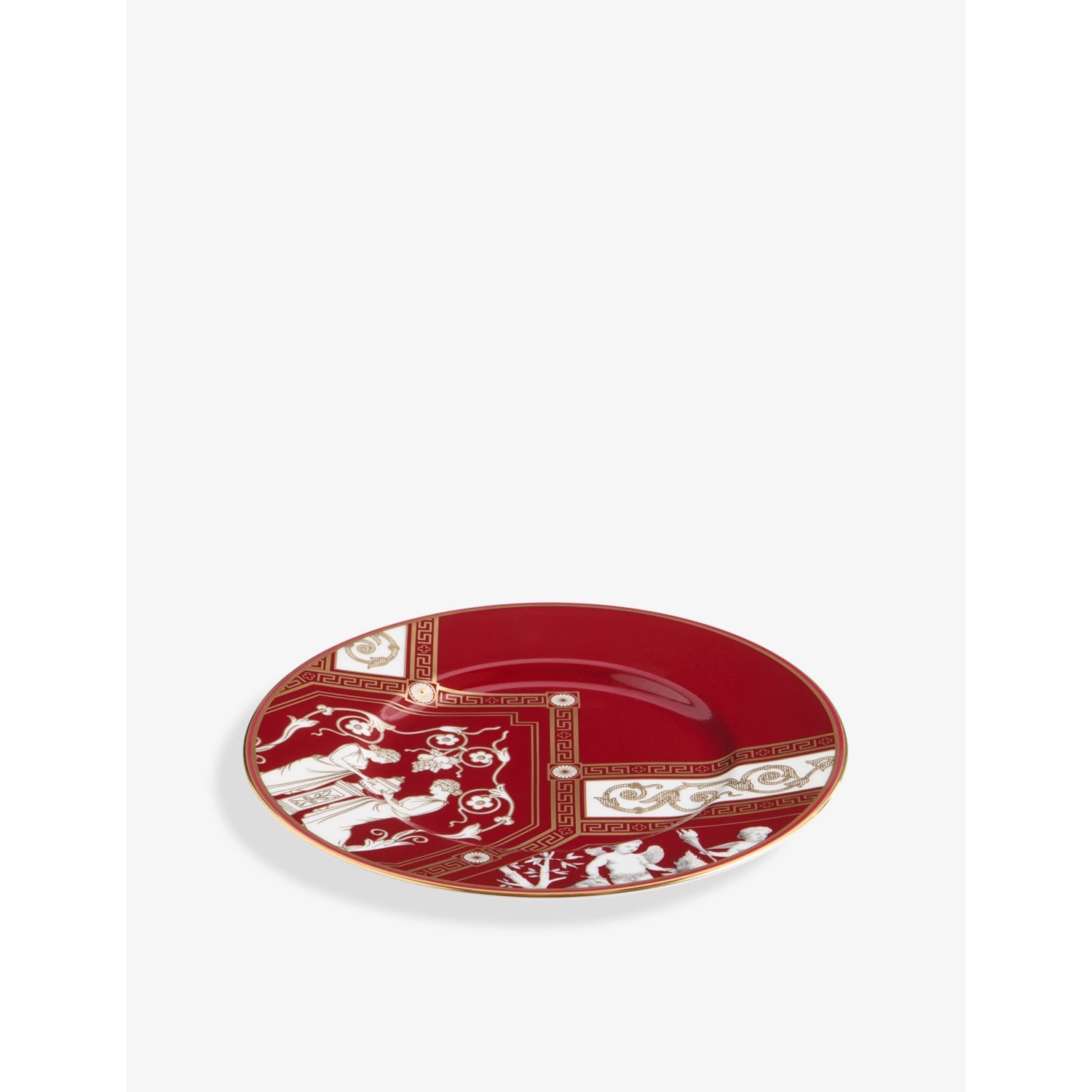 Wedgwood Renaissance Red bone china plate 22.8cm, UK version