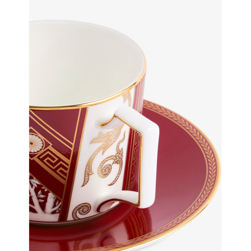 Wedgwood Renaissance bone china teacup and saucer 250ml, UK version