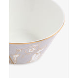 Wedgwood Renaissance Grey bone china rice bowl 11cm, imported from the UK