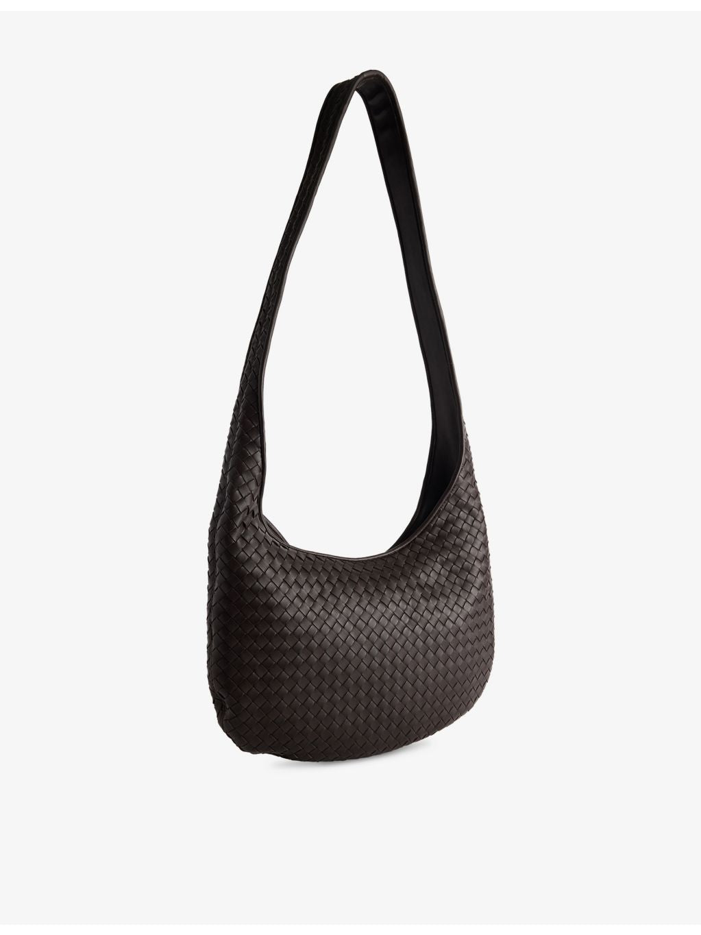 Bottega Veneta intrecciato-weave leather cross-body bag (British brand)