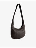 Bottega Veneta intrecciato-weave leather cross-body bag (British brand)