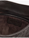 Bottega Veneta intrecciato-weave leather cross-body bag (British brand)