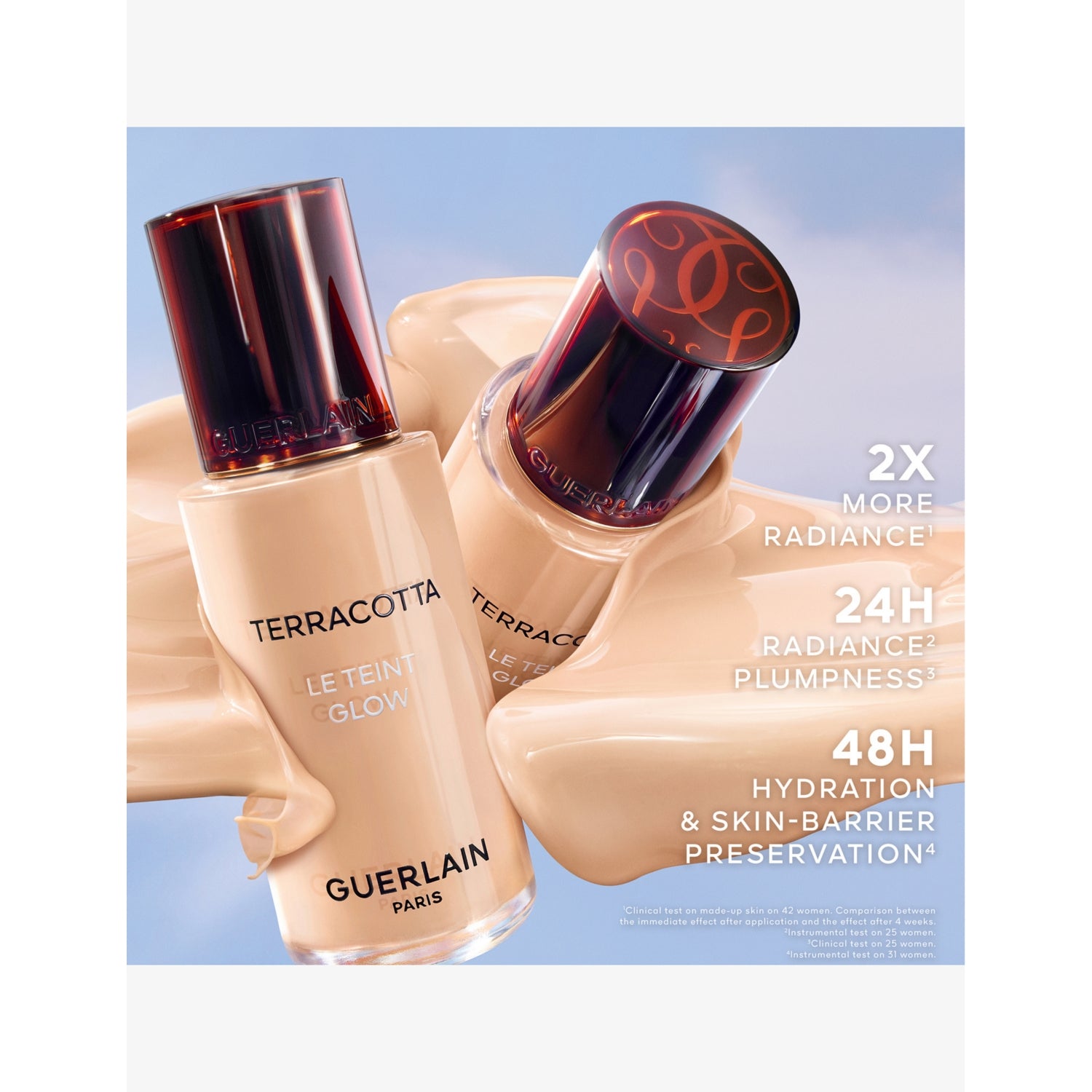 Guerlain Terracotta Le Teint Glow Foundation 35ml, imported from the UK