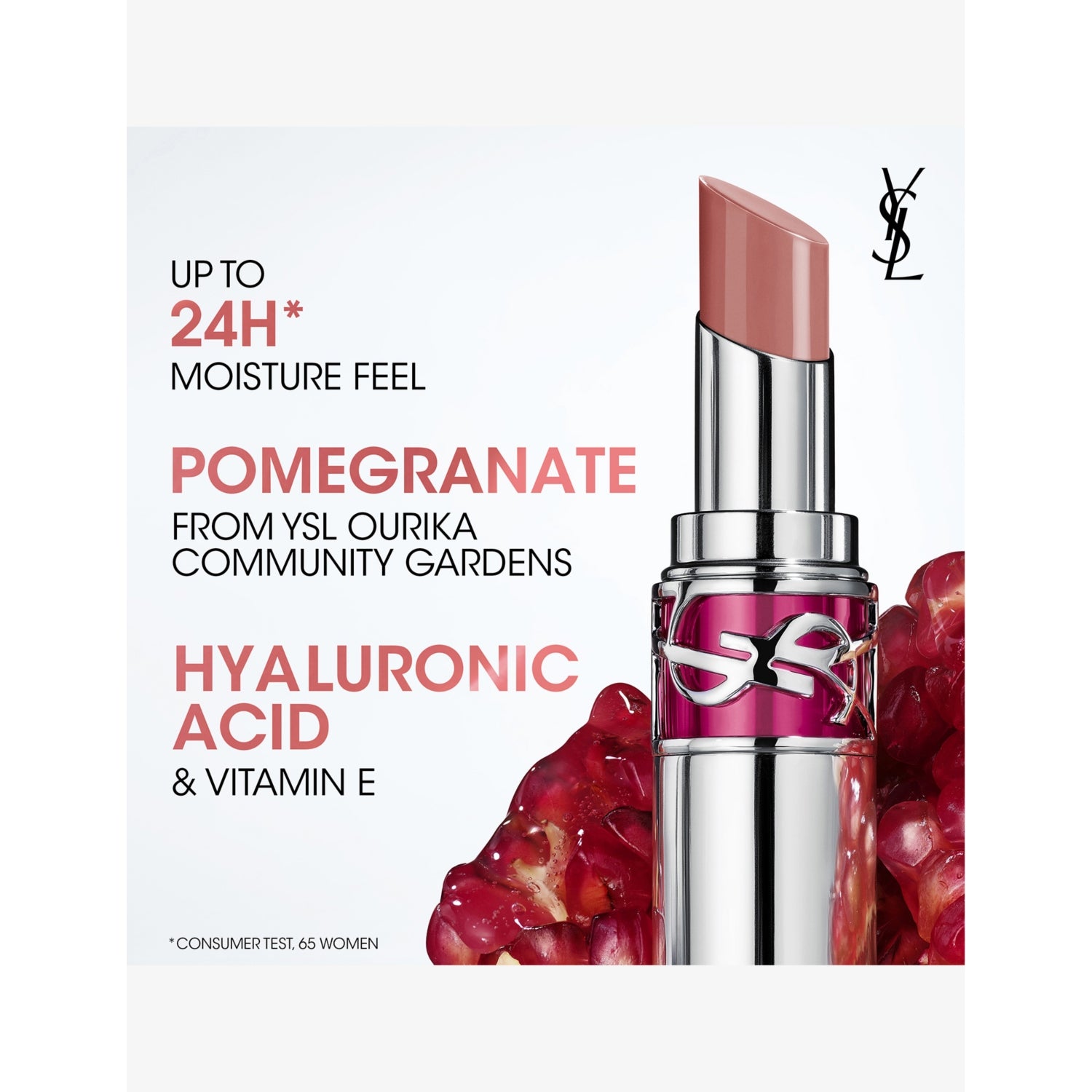 Yves Saint Laurent Candy Glaze lip gloss 3.2g (British brand)