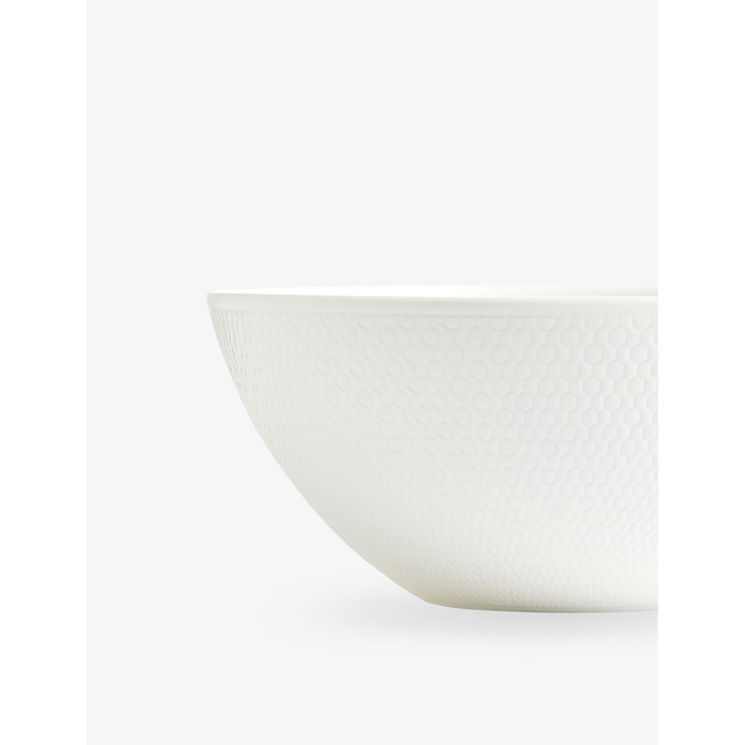 Wedgwood textured Gio bone china bowl 18cm, imported from the UK