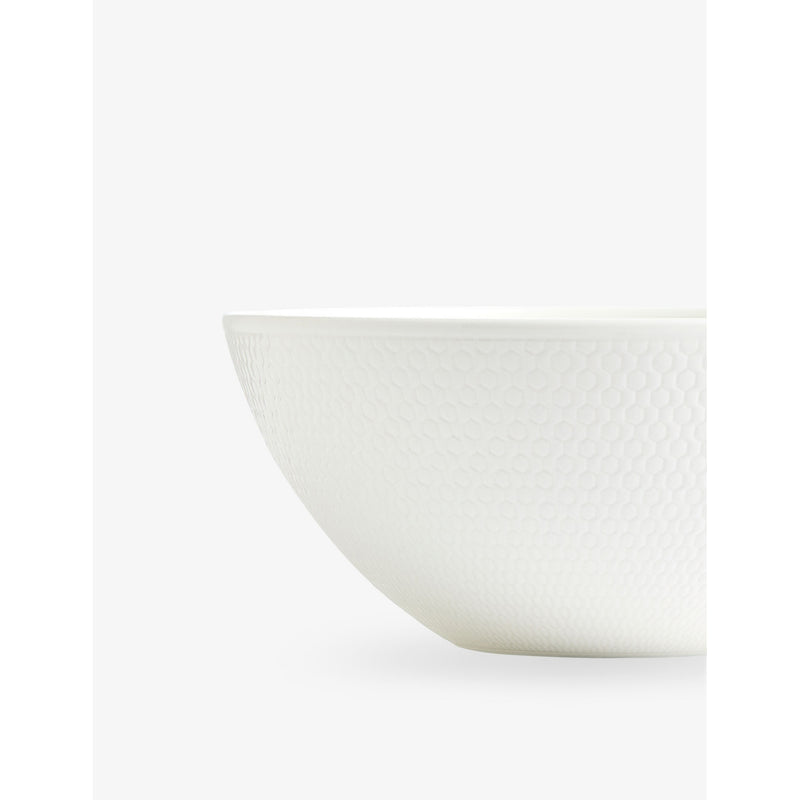 Wedgwood textured Gio bone china bowl 18cm, imported from the UK