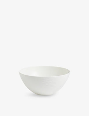 Wedgwood textured Gio bone china bowl 18cm, imported from the UK