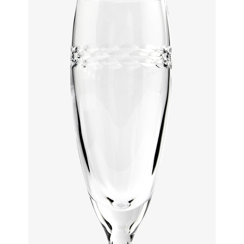 Wedgwood crystal champagne flutes set of two (British brand)