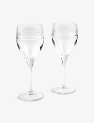 Wedgwood Neo crystal wine glasses set of two - British product