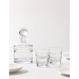 Wedgwood Neo Crystal decanter and tumbler set, UK version