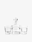 Wedgwood Neo Crystal decanter and tumbler set, UK version