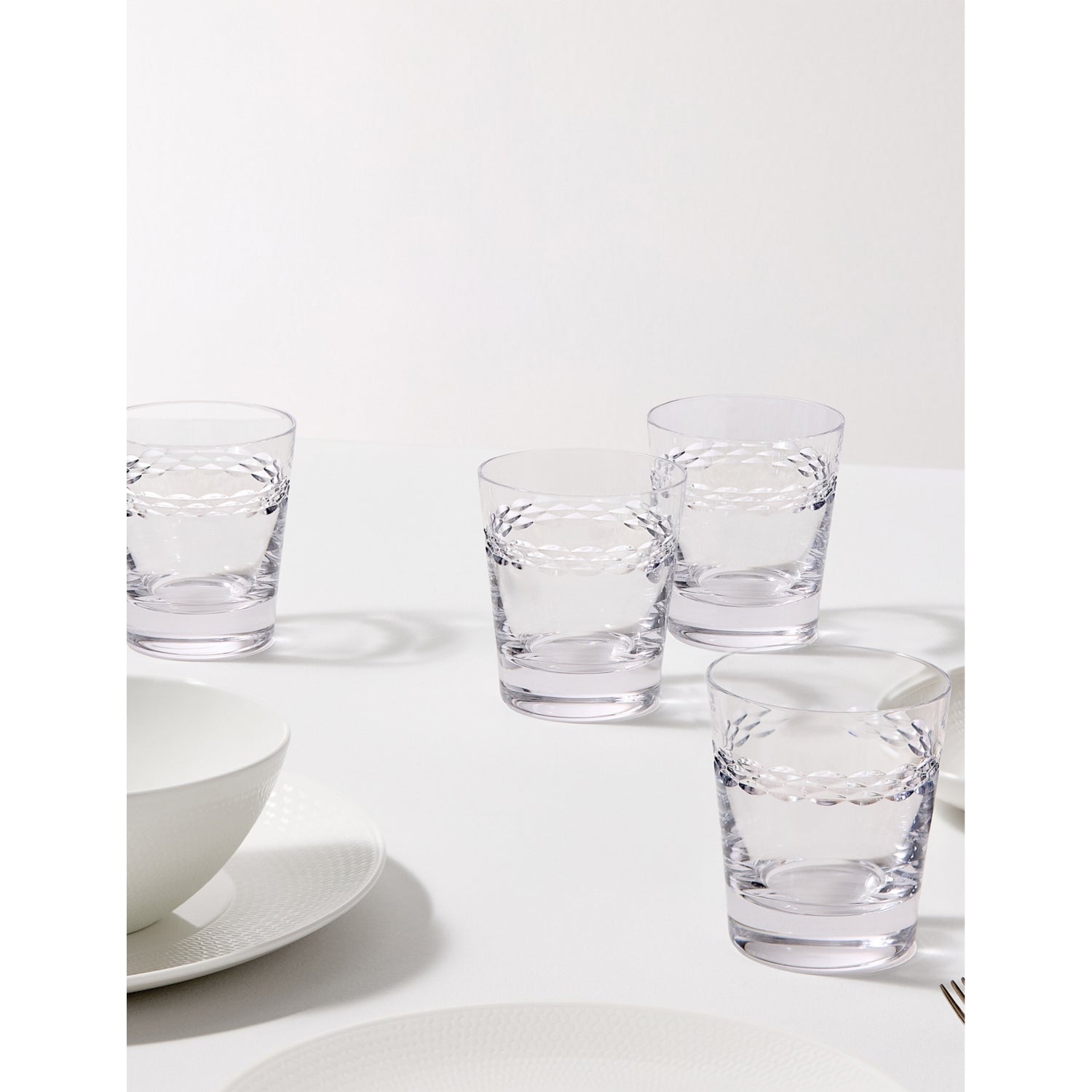 Wedgwood Neo crystal tumblers set of four, UK version