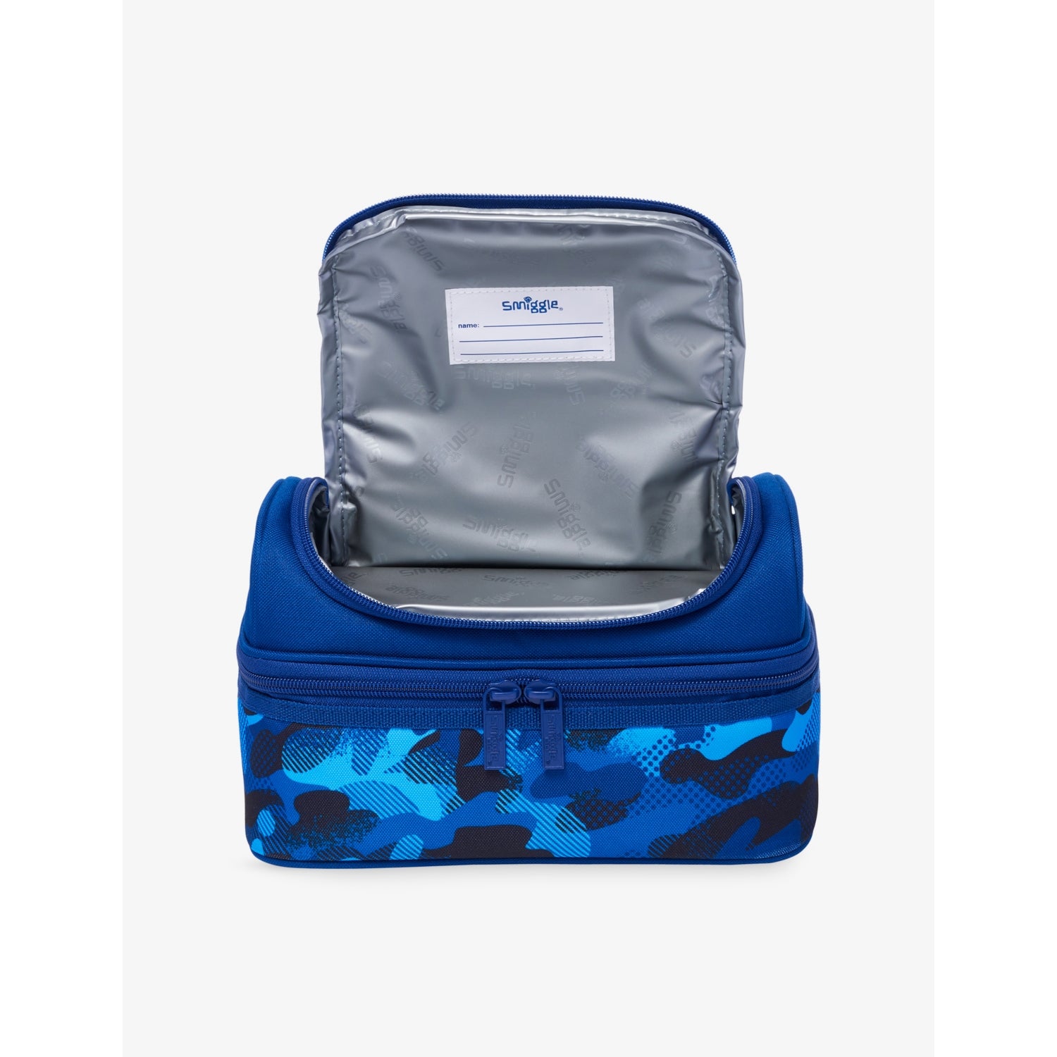 Smiggle Double Decker Lunchbox insulated compartments - British product