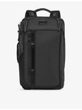 Tumi Detrick woven backpack with side handle, imported from the UK