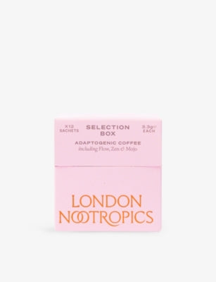London Nootropics adaptogenic coffee selection box 12 sachets 72g (British brand)