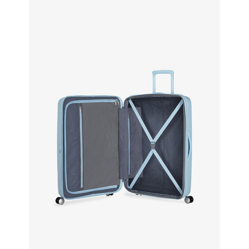 American Tourister Soundbox expandable suitcase 77cm, imported from the UK