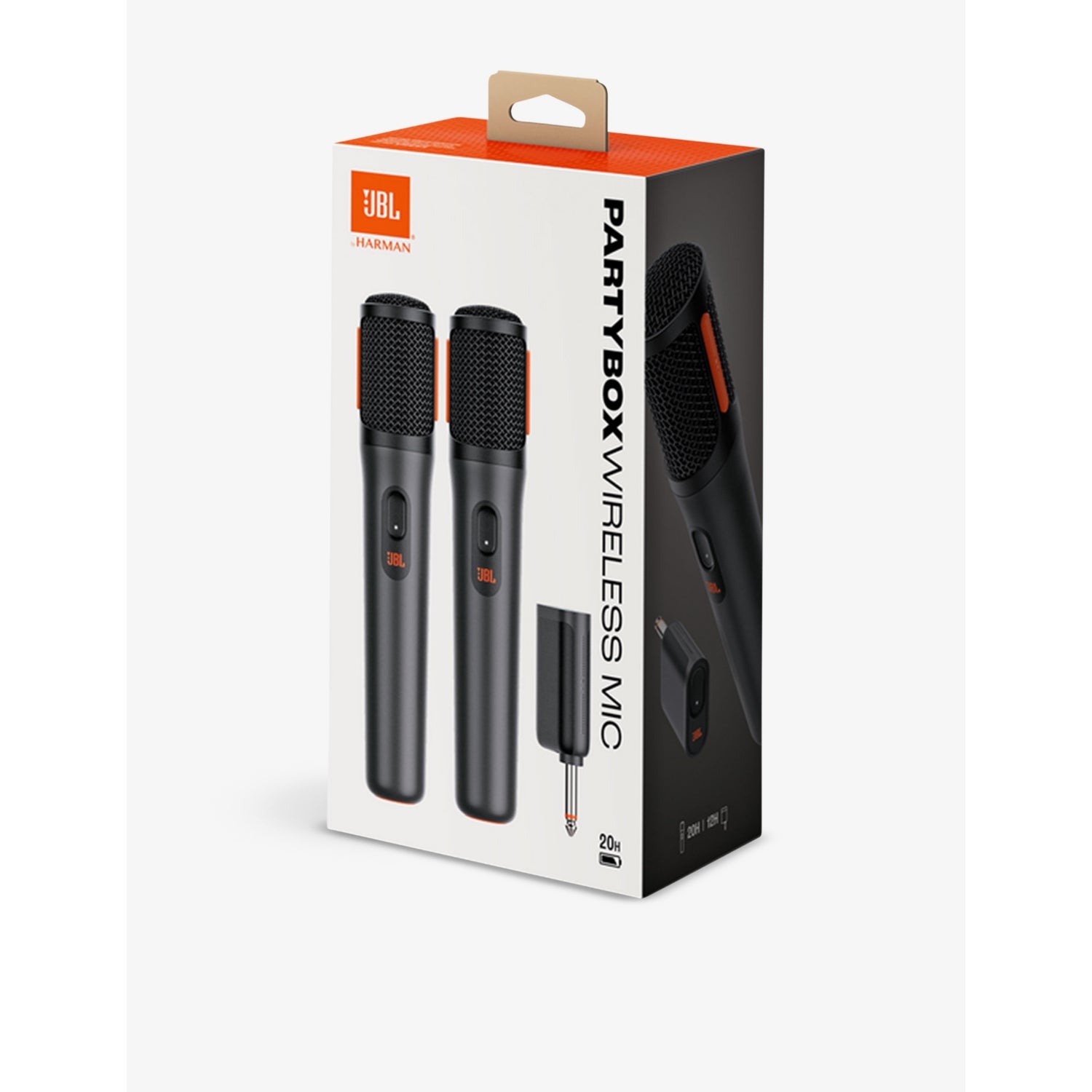 JBL PartyBox wireless microphone with dongle, (British brand)