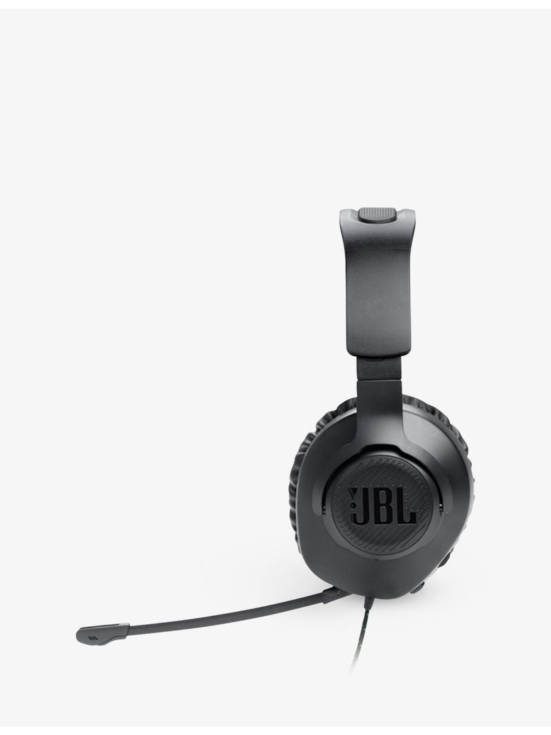 JBL Quantum 100X wired over-ear gaming headset, imported from the UK