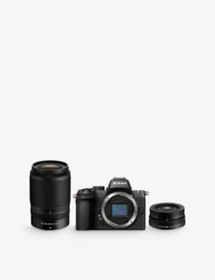 Nikon mirrorless camera kit with 16-50mm and 50-250mm lenses, imported from the UK
