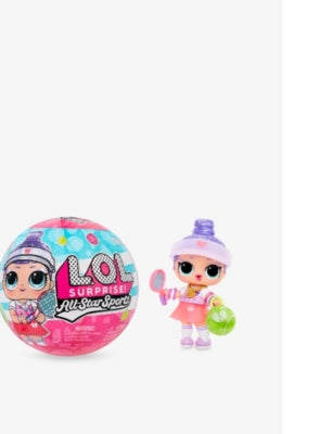 L.O.L. Surprise Tots sports doll set with accessories, imported from the UK