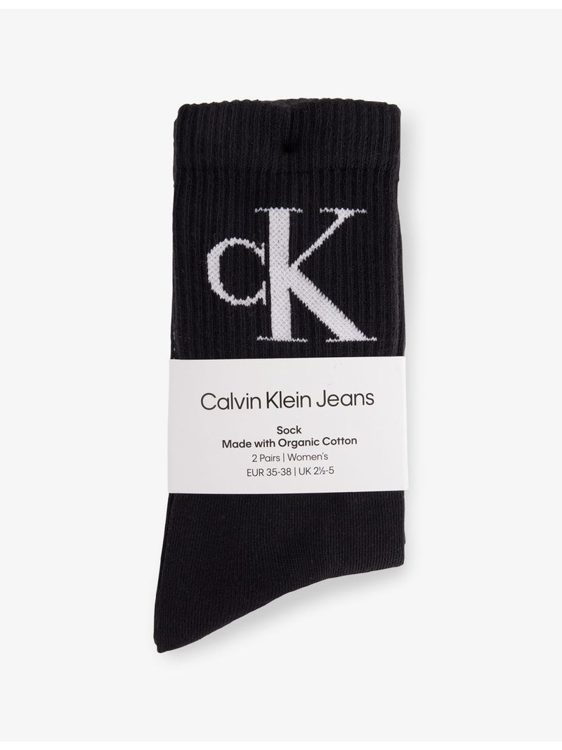 Calvin Klein cotton-blend crew socks pack of two, imported from the UK
