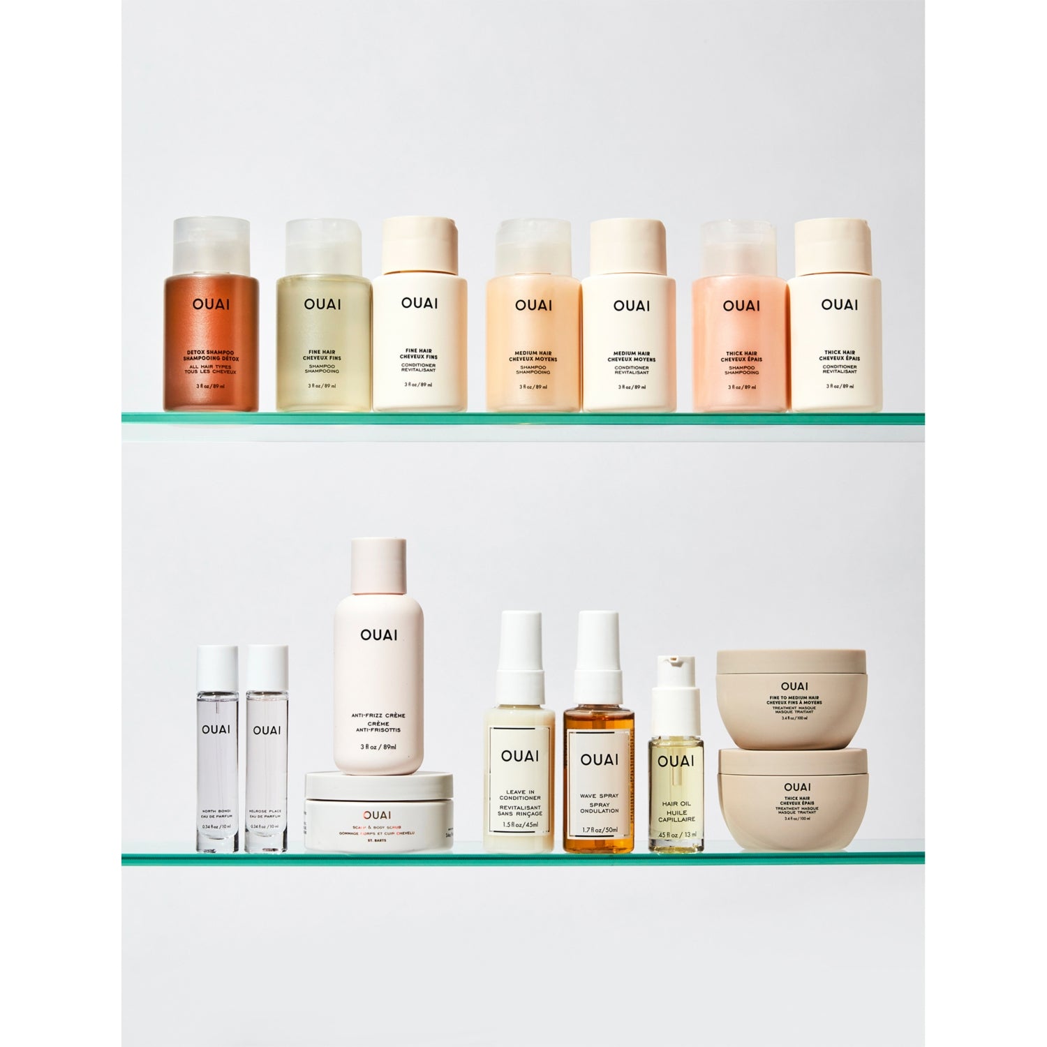 OUAI Melrose Place mini scalp and body scrub 96.4g (British brand)
