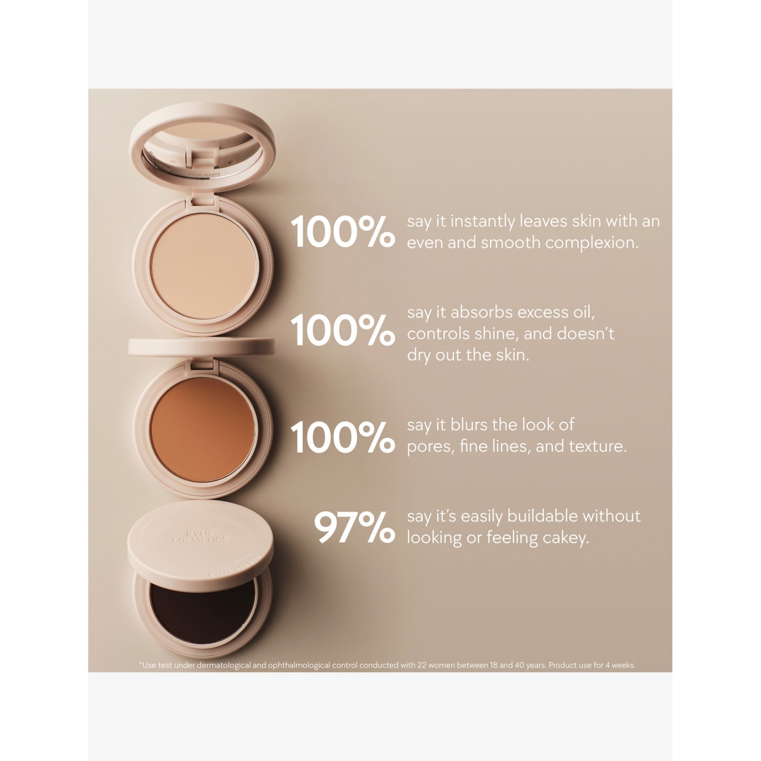 Kylie by Kylie Jenner Natural Blur powder foundation 10g, UK version