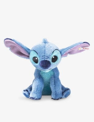 Steiff Stitch mohair soft toy 22cm limited edition, UK version