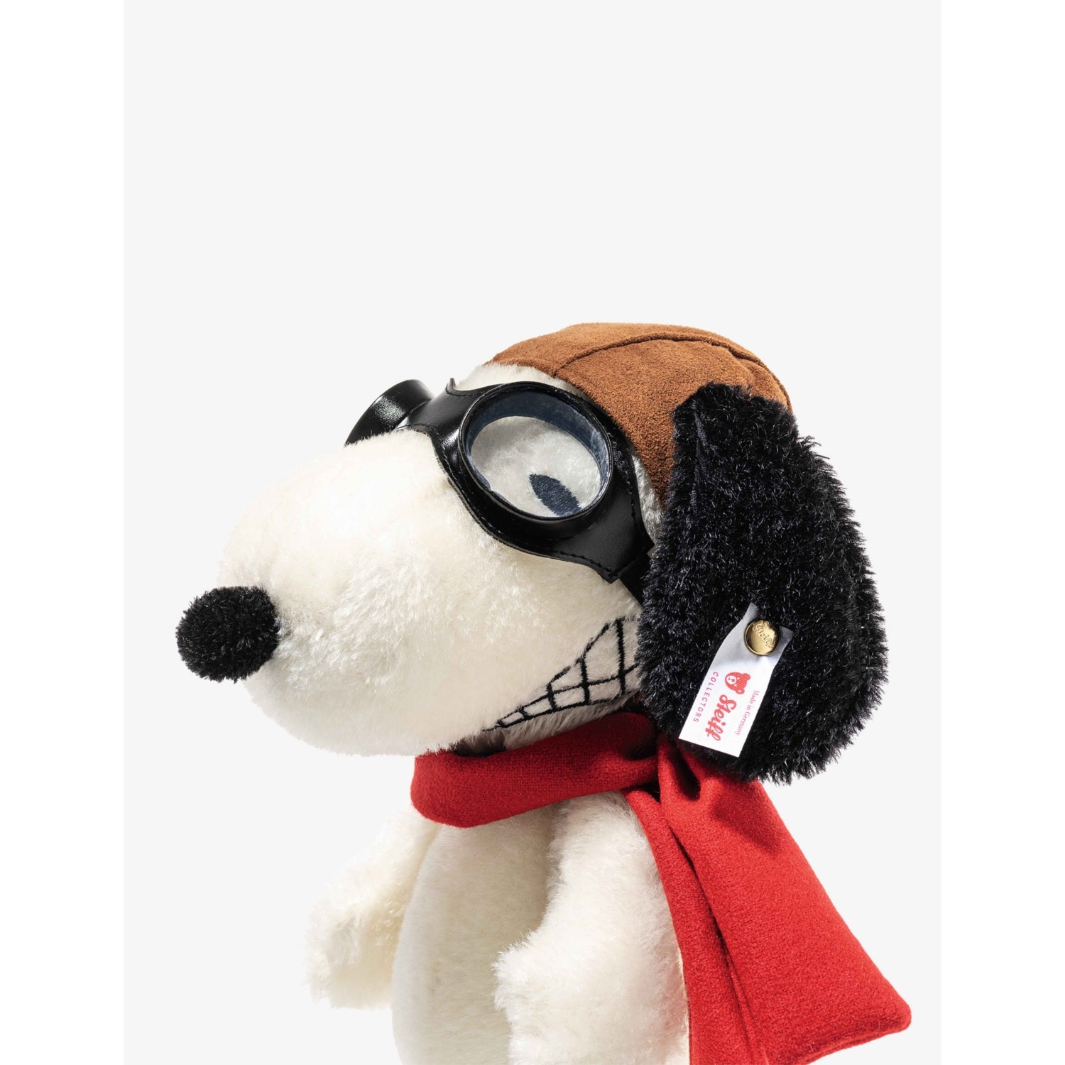 Steiff Snoopy Flying Ace soft toy 28cm (British brand)