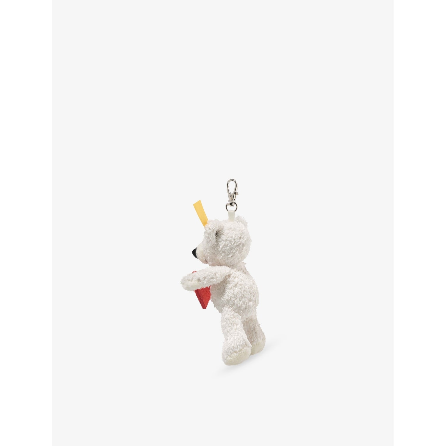 Lotte Love teddy bear woven keyring charm 12cm - British product