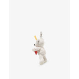 Lotte Love teddy bear woven keyring charm 12cm - British product