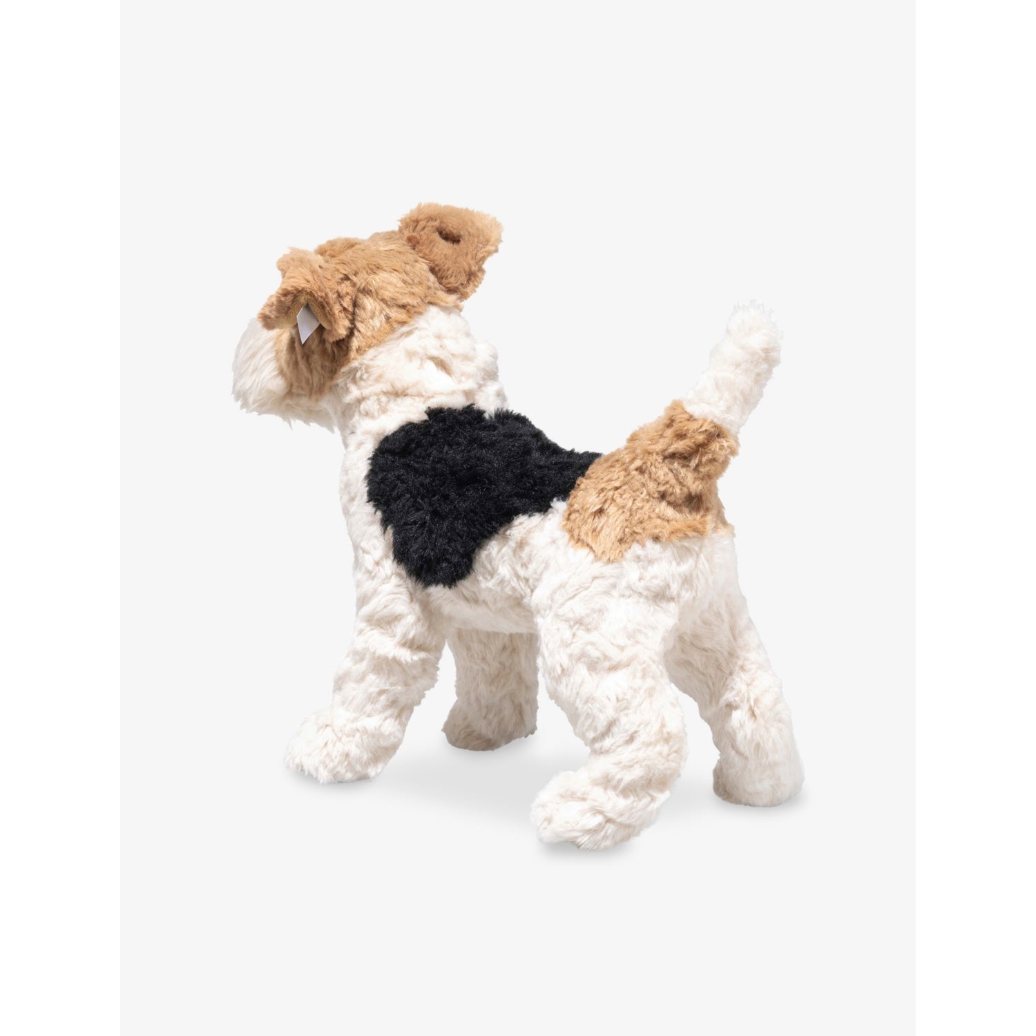 Steiff Foxy Fox Terrier mohair soft toy 35cm, imported from the UK
