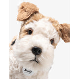 Steiff Foxy Fox Terrier mohair soft toy 35cm, imported from the UK