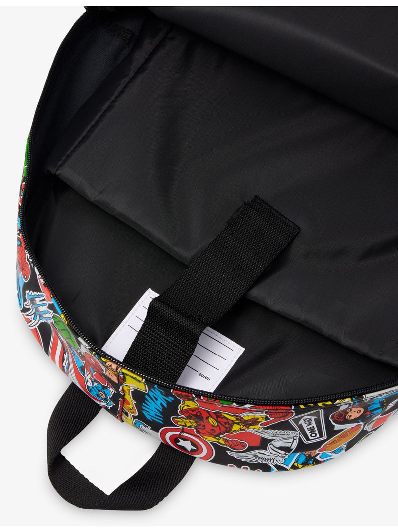 Smiggle Marvel Classic Backpack polyester with zip fastening, UK version