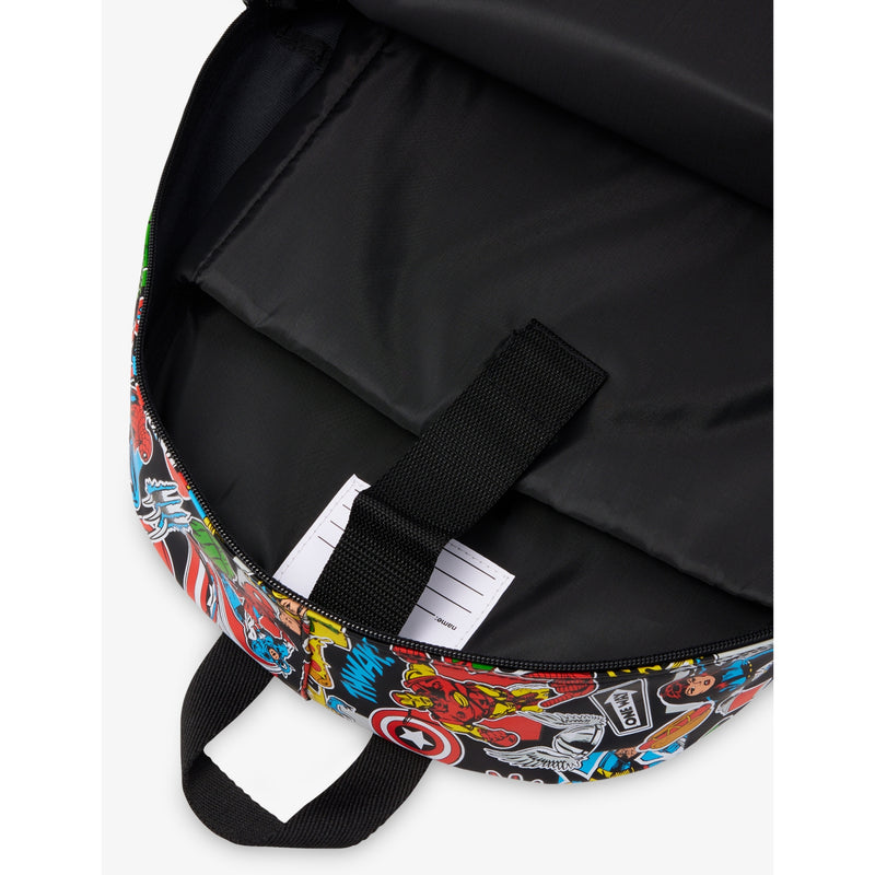 Smiggle Marvel Classic Backpack polyester with zip fastening, UK version