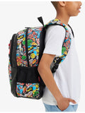 Smiggle Marvel Classic Backpack polyester with zip fastening, UK version