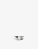 Monica Vinader Signature Link 18ct Yellow Gold Vermeil Stacking Ring