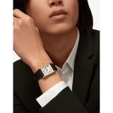 Cartier Tank Louis Cartier 18ct yellow-gold watch with leather strap, UK version