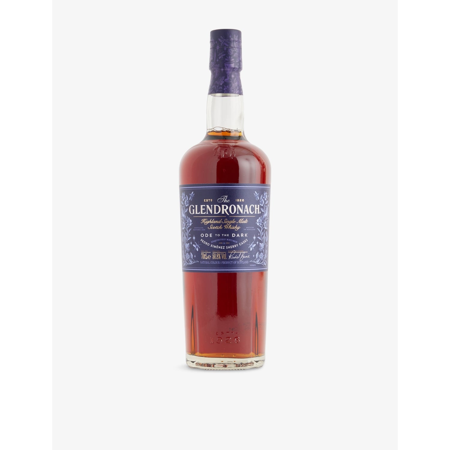 Glendronach Ode To The Dark single malt Scotch whisky 700ml - British product