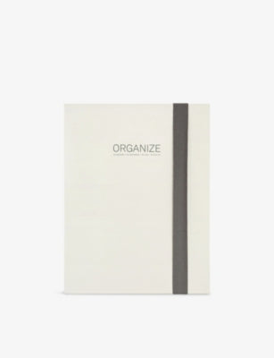 Gry Mattr expanding folder with Organize lettering, 24.4x31.7cm, imported from the UK
