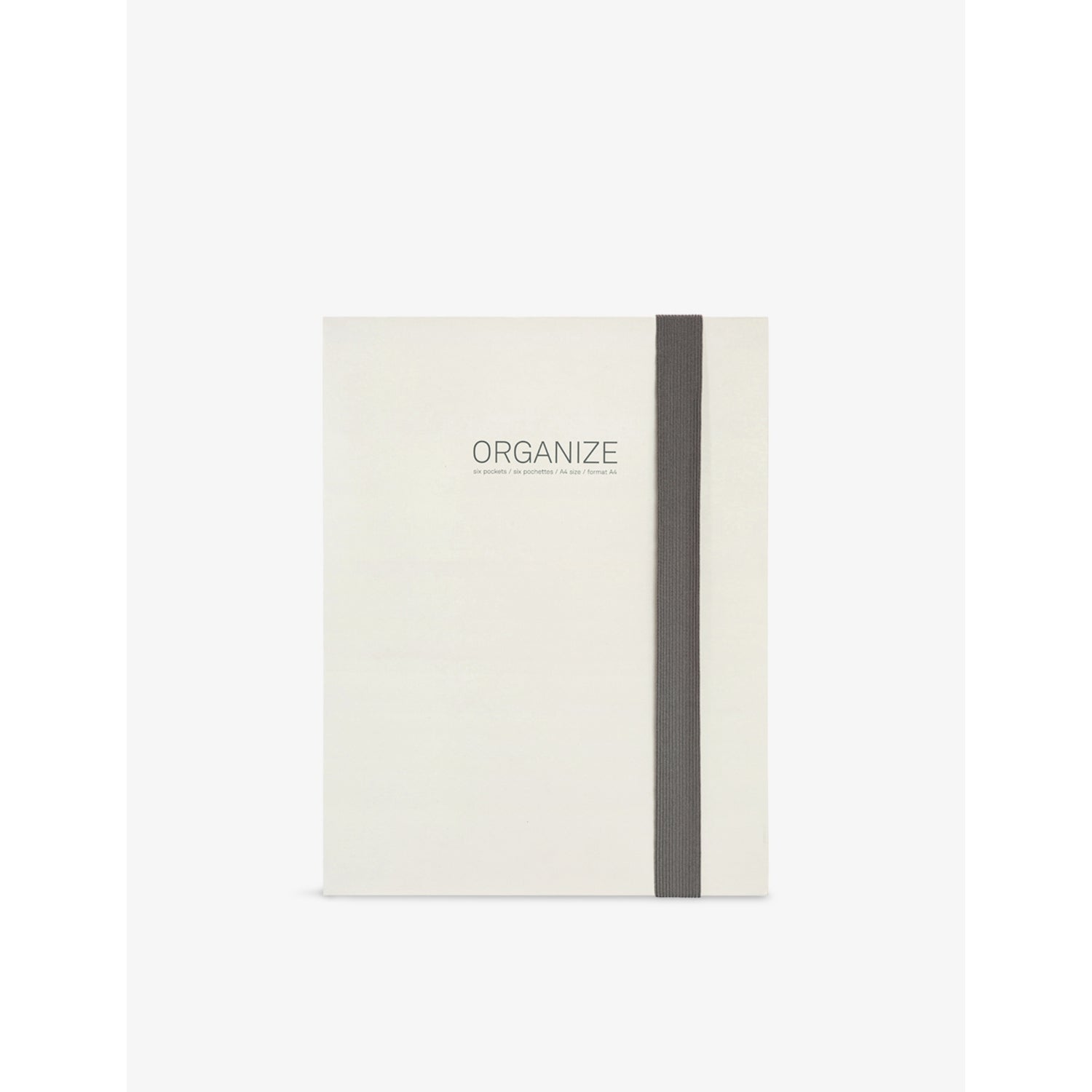 Gry Mattr expanding folder with Organize lettering, 24.4x31.7cm, imported from the UK