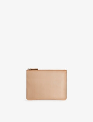 Gry Mattr vegan-leather zip pouch 25cm - British product