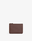 Gry Mattr by Joe Mimran Zipped Vegan-Leather Pouch 17.8cm x 25.4cm