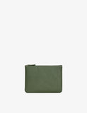Gry Mattr by Joe Mimran Zipped Vegan-Leather Pouch 17.8cm x 25.4cm